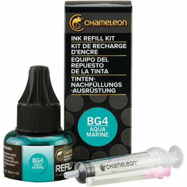 Chameleon Color Tones Marker Ink Refill 25ml-Aqua Marine CTREFILL-9007